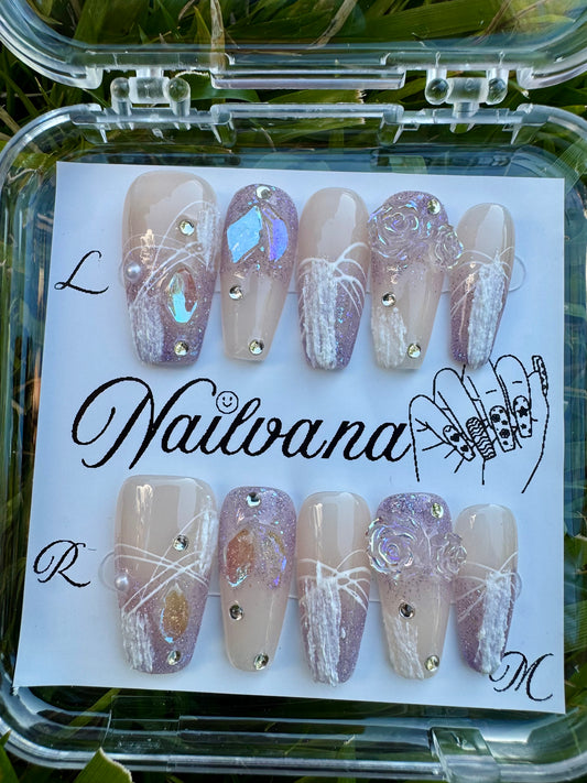 Luxurious Light Pink Rose and Tips